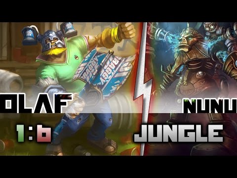 5.3 TheOddOne as Olaf vs Nunu in the Jungle!