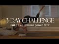 3 Day Yoga Challenge Part 3 40 Minute Power Yoga Flow Fly In Your Crow Eagle Flying Pigeon