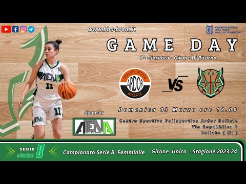 Ardor Bollate vs BBA GREEN FOXES