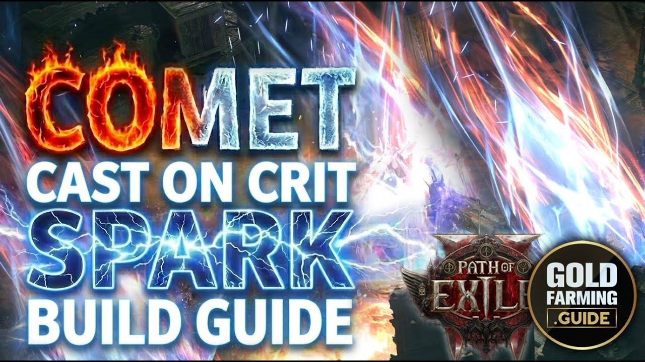 Comet Cast on Crit Endgame Build Guide - Spark Pathfinder Destroys Everything PoE 2 Path of Exile II