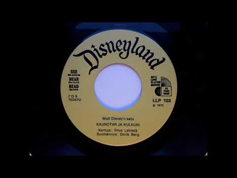 Walt Disneyn Pikku-LP: Kaunotar ja Kulkuri (1966)