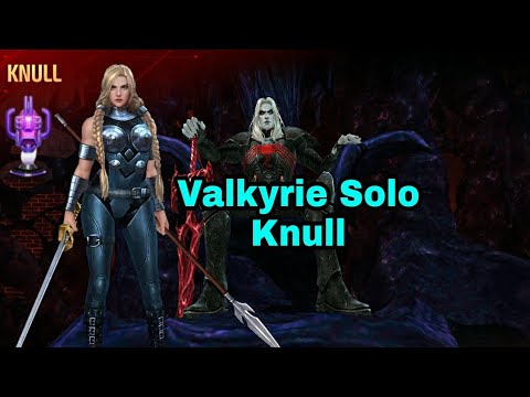 Valkyrie Destroyed Knull  - Marvel Future  Fight