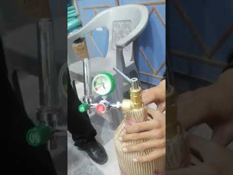 Fitting of Oxygen Cylinder