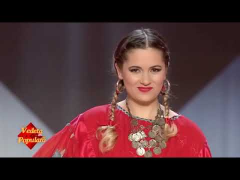 Raluca Radu la cea de a doua proba din semifinala concursului Vedeta Populara