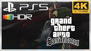 [4K/HDR] Grand Theft Auto : San Andreas / Playstation 5 Gameplay
