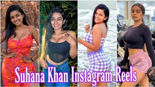 New Suhana Khan Instagram Reels Videos  Suhana Kha