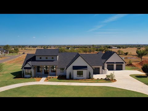 INSIDE AN OKLAHOMA MODERN FARMHOUSE WITH A GUEST HOUSE AND POOL | PRICED AT $1,150,000 | MUST SEE!!!