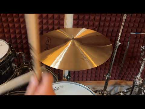 Alla Turca Legend 21" Ride 2104g w/ video demo of actual cymbal for sale image 2