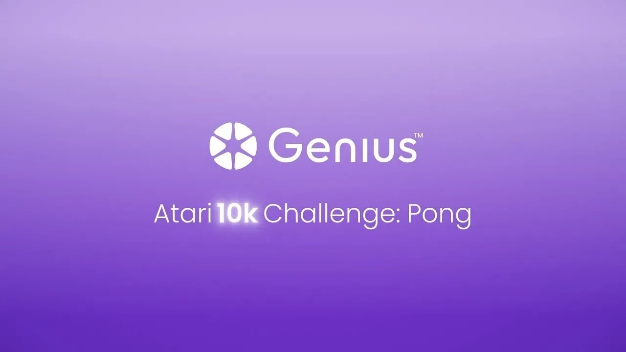 VERSES Genius Agent Outperforms IRIS in Pong Game Play