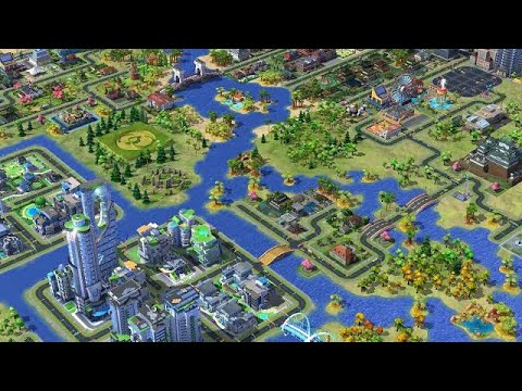 Landscape #river and forest || simcity buildit
