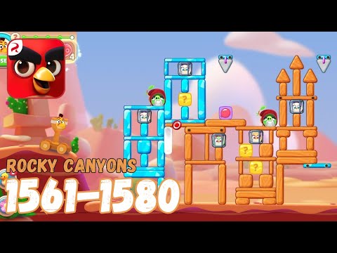 Angry Birds Journey: Levels 1561-1580 (Rocky Canyons) Gameplay - Part 79