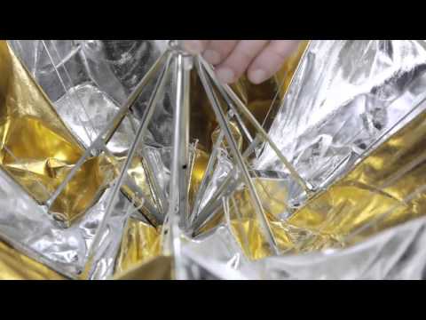 100cm Klapp Durchlichtschirme - by www.enjoyyourcamera.com