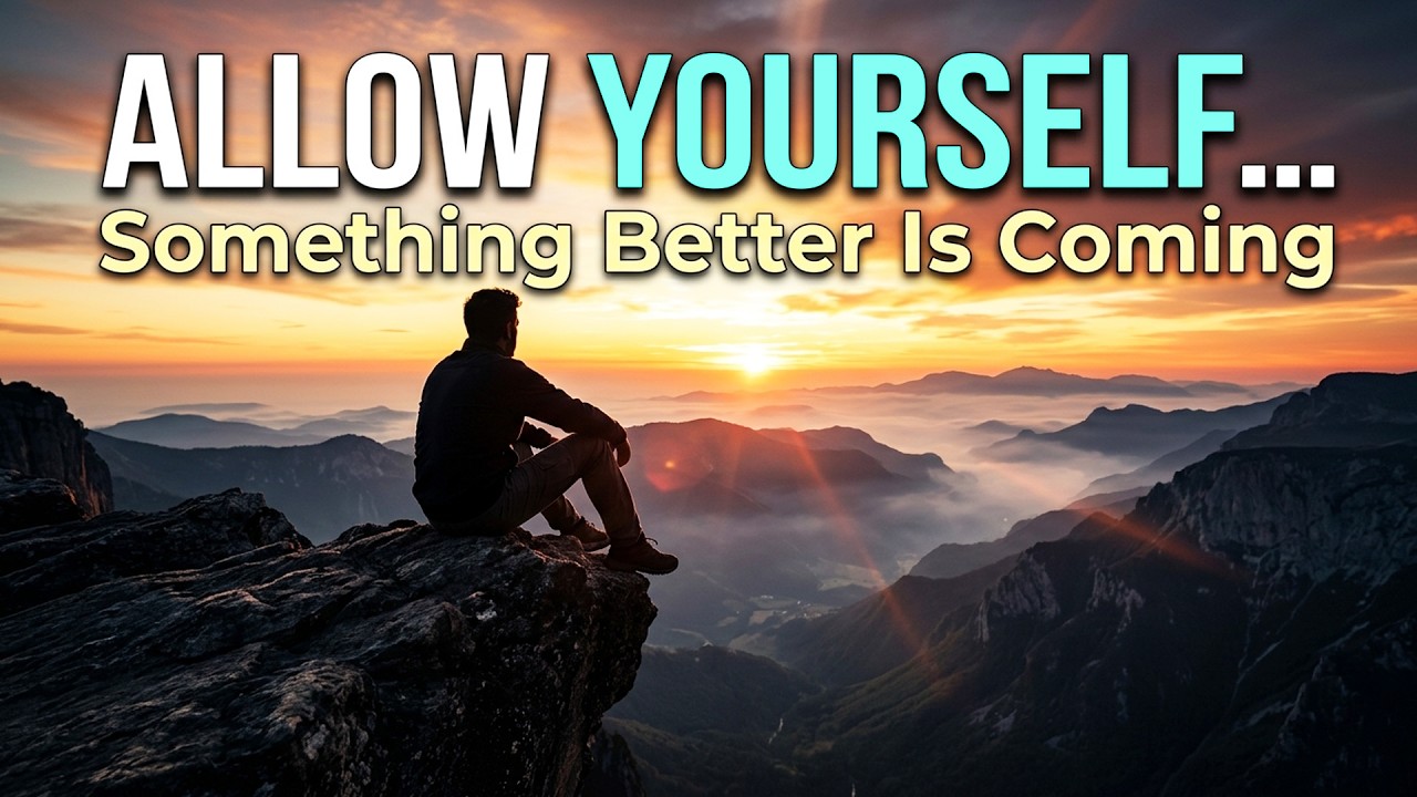 Allow Yourself - Something Better | Motivational Quote
