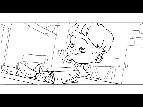 CGI Animated Short Film Watermelon A Cautionary Tale Storyboard  by DOne Motion