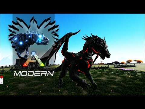 ARK Mods Volcano T3EP26 - Matei Todos Savages & Dropei A Maquina de Clonar Dinos!!!