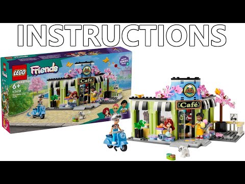 LEGO Instructions | Heartlake City Café | 42618 | LEGO Friends 2024