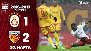 Galatasaray (1-2) Kayserispor | MAÇ ÖZETİ | 20. Hafta - 2016/2017