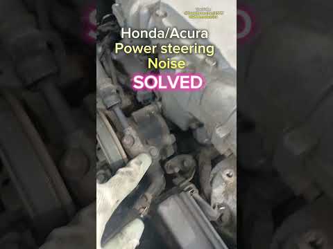 Honda, Acura Power steering pump noise solves!. New o rings #honda #acura #noise #oring
