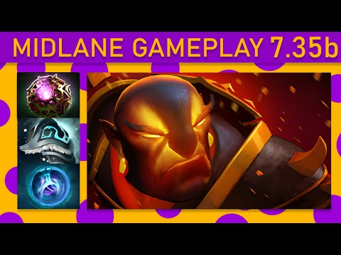 ⭐Emo Ember Spirit 20+ Kills! Mid Gameplay 7.35b - Dota 2 Top MMR