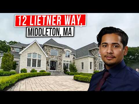 Luxury Mansion Tour: Stunning 5 Bed 9 Bath Estate in Middleton MA | Boston Suburbs Dream Home