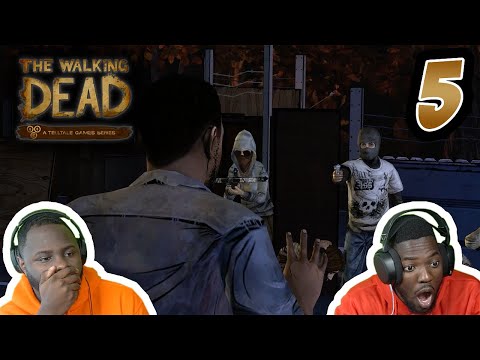 YOU CAN'T TRUST NOBODY OUT HERE! WALKING DEAD EPISODE 3 PART 1!