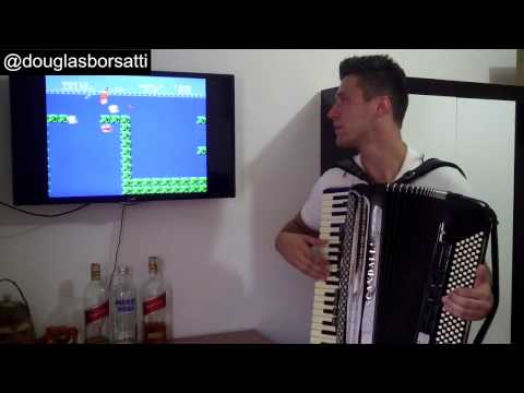 Trilha Sonora do Mario Bros no acordeon - Douglas Borsatti