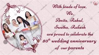 Where to Buy 50th Wedding Anniversary Invitations