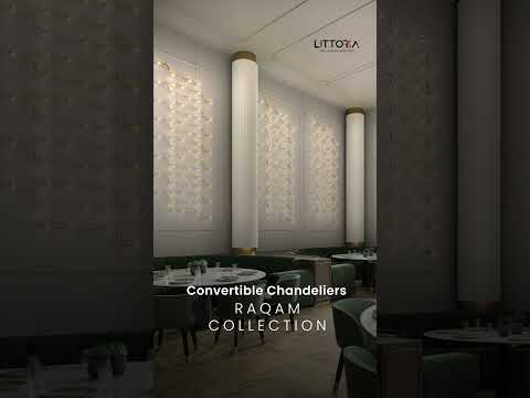 Raqam Collection by Masiero Lights | Littoria Lighting | Surat | Mumbai
