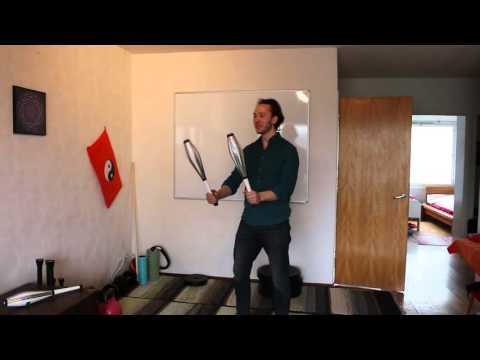 How to do 3 club chops, club swings