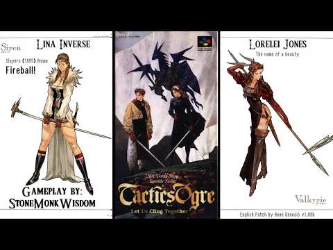 Tactics Ogre: Let Us Cling Together (SNES) Lawful Route CH.1 [Part 2] - Amorika Castle Entrance