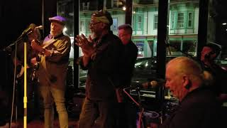 Family Jewels,  with Paul Ahlstrand on sax, Sally&#39;s. 12/22/18