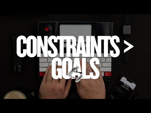 Why The Smartest People I Know Set Constraints, Not Goals