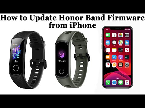How to Update Honor band 5 Firmware from iOS