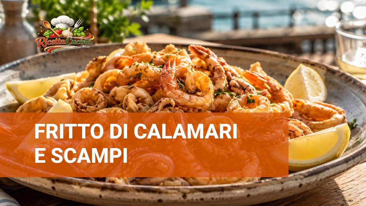 Anteprima video di Fritto di Calamari e Scampi | Ricetta tradizionale di mare