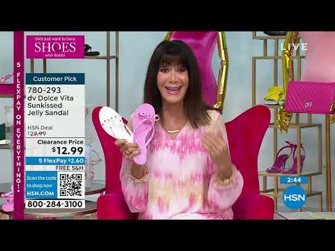 HSN | Girls Just Want To Have Shoes with Bobbi- First Big Summer Sale 05.30.2023 - 11 AM