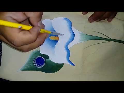 Tutorial de pintura textil. Pintando Alcatraz.