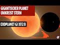 Gigantischer Planet umkreist Stern - Exoplanet GJ 3512 b