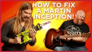 Video thumbnail for Did We Fix Martin's New Inception Guitar?! by Alamo Music Center