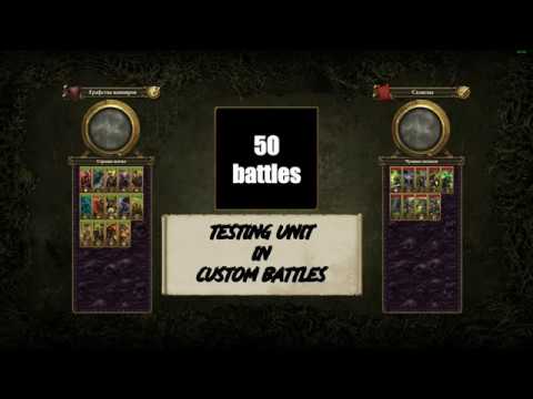 Testing Units in Custom Battles Undead vs Skaven H-P