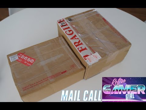 Mail Call or What's In The Box? Retro Gaming Pickup's | Retro Gamer Girl Video