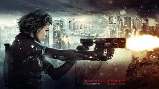 "Flying through the air"- Resident Evil Retribution main theme - composed by Tomandandy