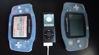 Backlit Modded Game Boy Advance Battery Life Test