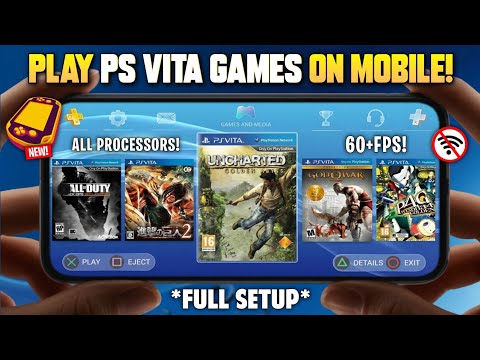 🚀 Play PS Vita Games on Any Mobile! | New Vita3K Emulator Full Setup, Best Settings & Gameplay