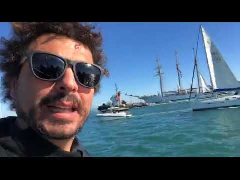We bid farewell to the Juan Sebastian El Cano