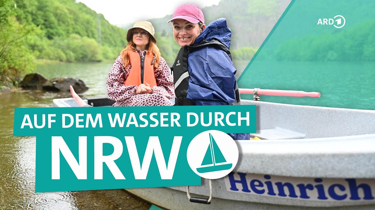 NRW vom Wasser aus: Die große Fluss- und Seen-Challenge vom Rursee bis zum Rhein | ARD Reisen