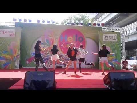 [120428] (E)va cover f(x) (에프엑스) :: Disturbia + Lachata + Chu + Danger @ Hello! Korea