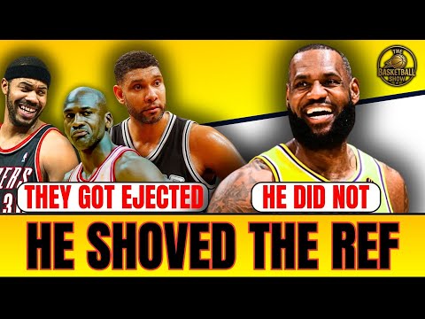 Preferential Treatment Why LeBron Wasn’t Ejected for Grabbing a Ref