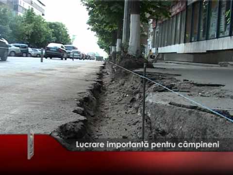 Lucrare importantă pentru câmpineni