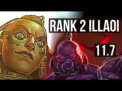 ILLAOI vs SION (TOP) | Rank 2 Illaoi, 700+ games, 17/4/12, Dominating | TR Challenger | v11.7