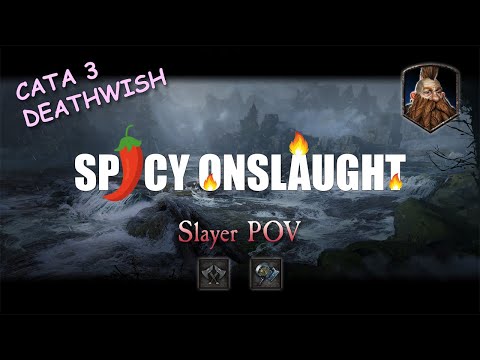 Slayer - Cata 3 Deathwish Spicy Onslaught - Fort Brachsenbrücke - Vermintide 2